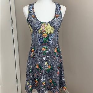 Legend of Zelda The Wind Waker Stained Glass Dress